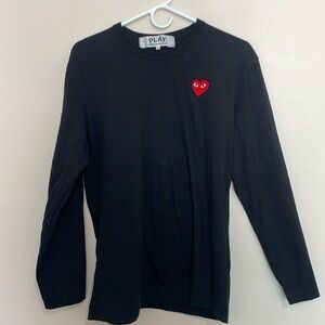 CDG PLAY - long sleeve - Size L